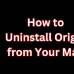 uninstall origin from mac