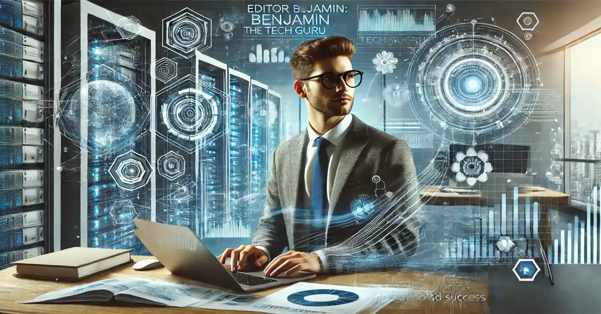 Editor Benjamin tech guru keezy.co